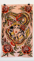 Dragon lady Print